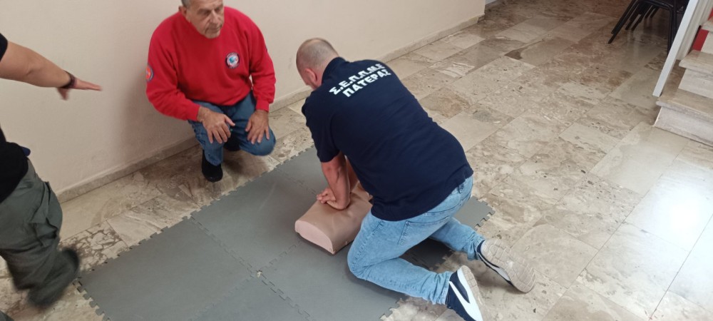 Πιστοποιημένο Σεμινάριο BLS από την ΕΠΟΜΕΑ στον Σύλλογο Εθελοντών Πολιτικής Προστασίας Μάνδρας-Ειδυλλίας «Πατέρας»