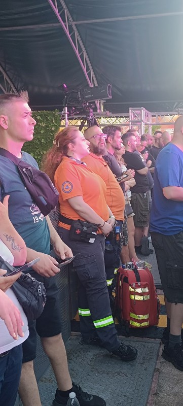 Η ΕΠΟΜΕΑ σε πλήρη ετοιμότητα στη συναυλία του συγκροτήματος Ημισκούμπρια