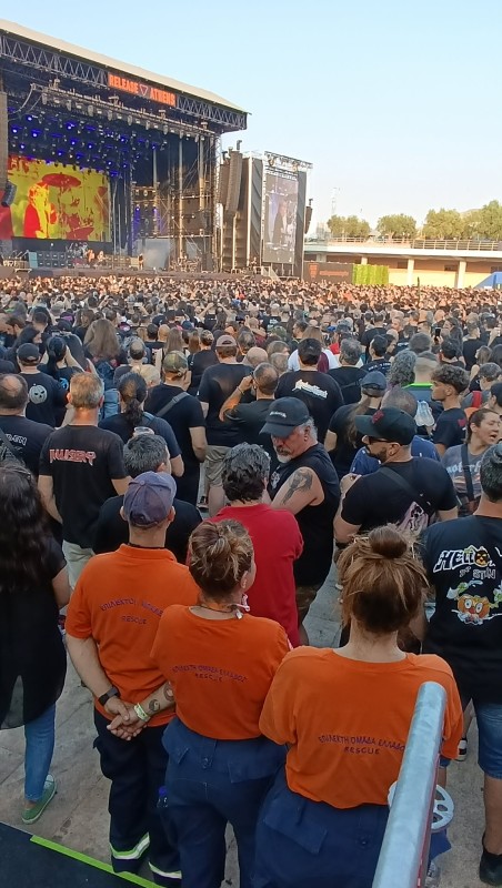 🎶🚑 Ένα ακόμη απαιτητικό τριήμερο στο Release Athens Festival ολοκληρώθηκε για την ομάδα της ΕΠΟΜΕΑ.