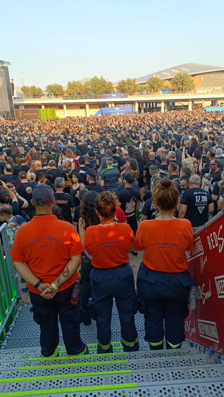 🎶🚑 Ένα ακόμη απαιτητικό τριήμερο στο Release Athens Festival ολοκληρώθηκε για την ομάδα της ΕΠΟΜΕΑ.