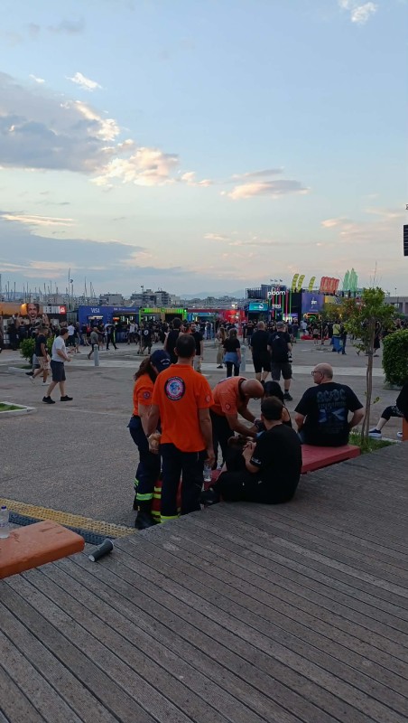 🎶🚑 Ένα ακόμη απαιτητικό τριήμερο στο Release Athens Festival ολοκληρώθηκε για την ομάδα της ΕΠΟΜΕΑ.