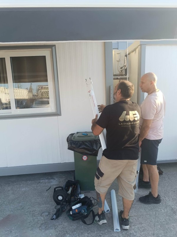 Ευχαριστήριο προς τον εθελοντή Μάνο Καραγιάννη και την L.A. Shading Systems