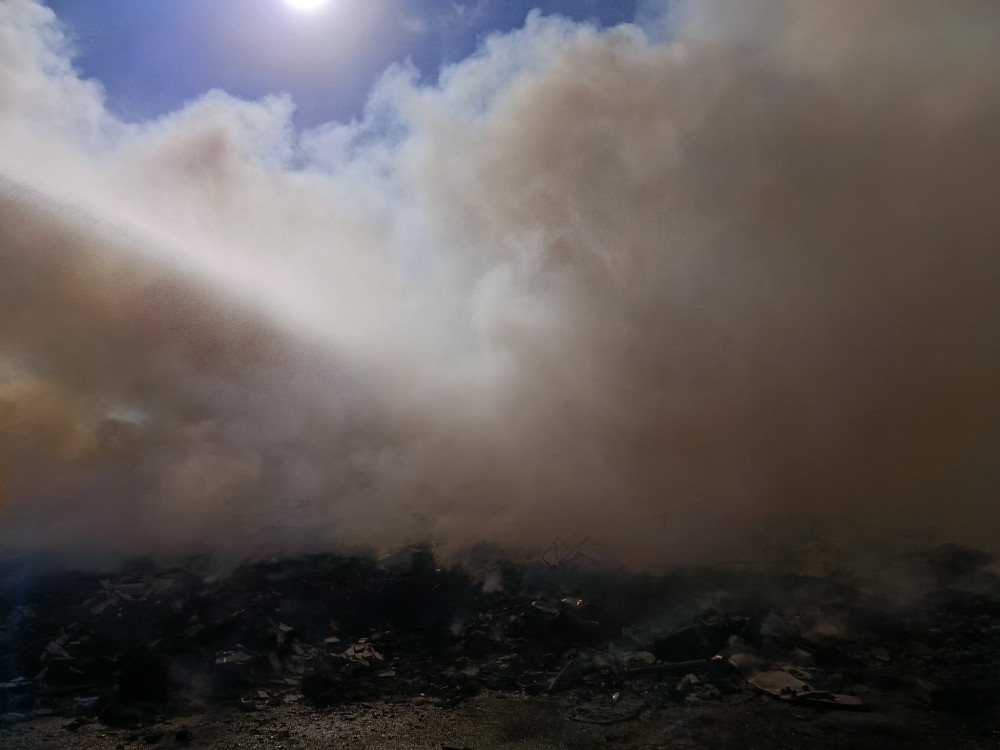 Συνδρομή της ΕΠ.ΟΜ.Ε.Α. στη φωτιά στον Ρέντη