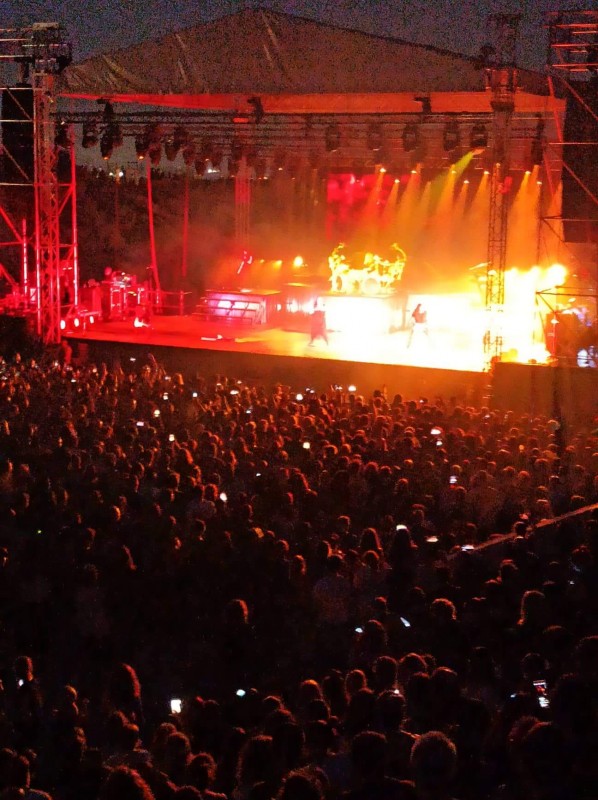 Υγειονομική κάλυψη της συναυλίας των Evanescence στο Θέατρο Πέτρας.