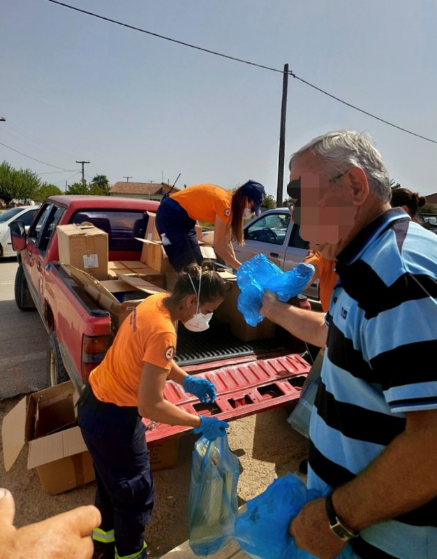 Η συνδρομή των super market Μασούτης στην ανθρωπιστική βοήθεια στη Θεσσαλία
