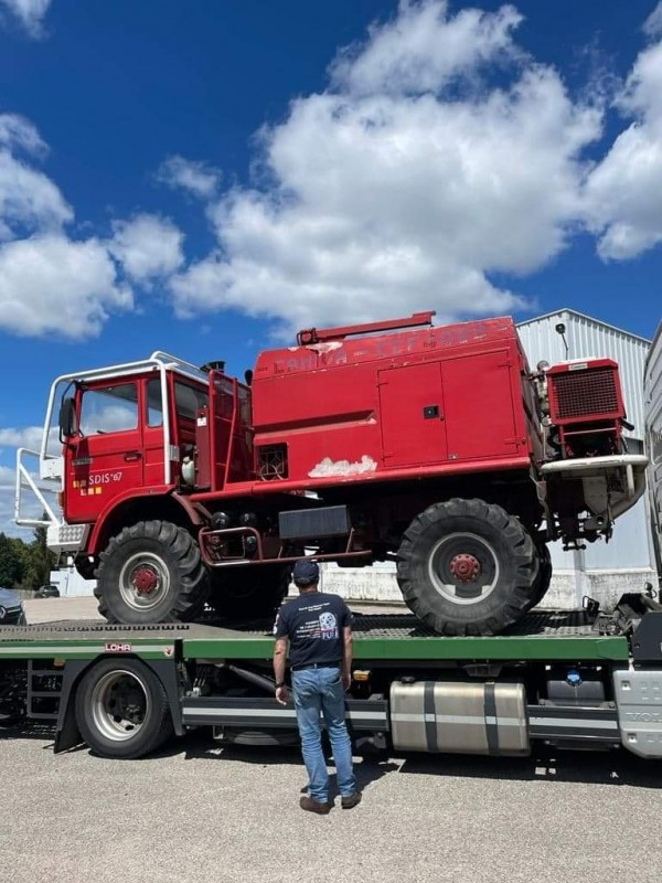 Ξεκίνησαν το ταξίδι για την Ελλάδα τα νέα πυροσβεστικά οχήματα