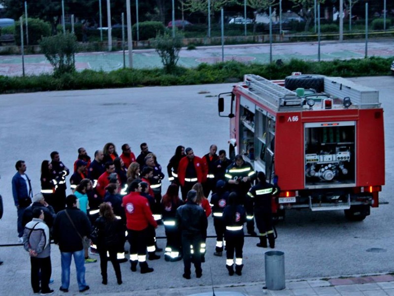 Εκπαίδευση με την Πυροσβεστική 