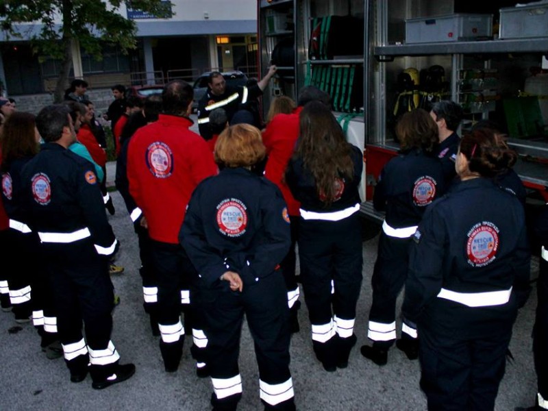 Εκπαίδευση με την Πυροσβεστική 