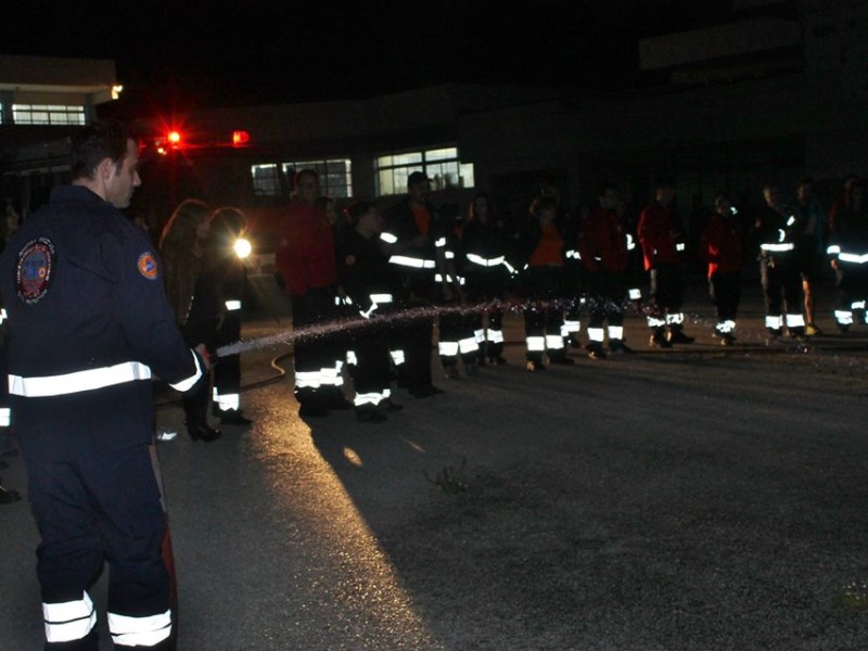 Εκπαίδευση με την Πυροσβεστική 