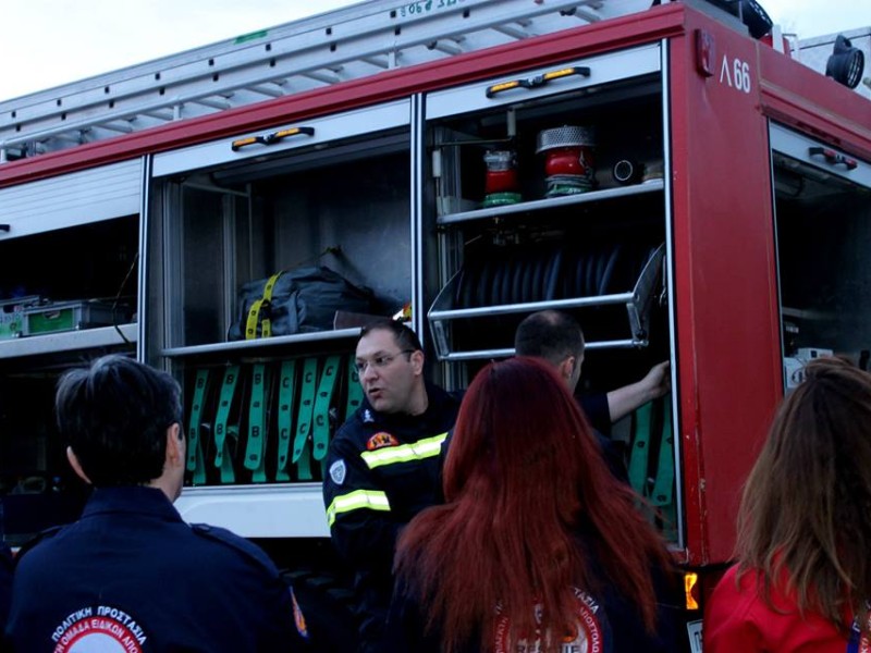 Εκπαίδευση με την Πυροσβεστική 