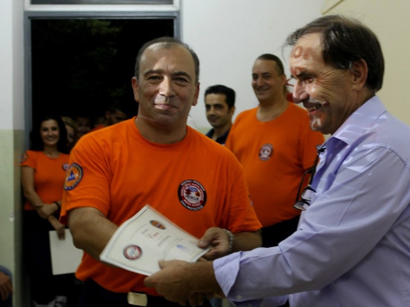 Αγιασμός 4ης εκπαιδευτικής σειράς Επιλέκτων Αιγάλεω