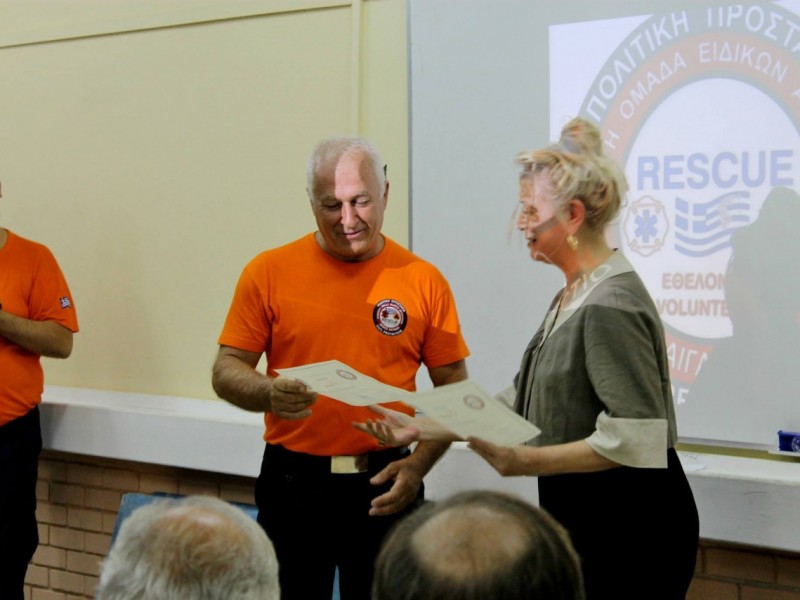Αγιασμός 4ης εκπαιδευτικής σειράς Επιλέκτων Αιγάλεω