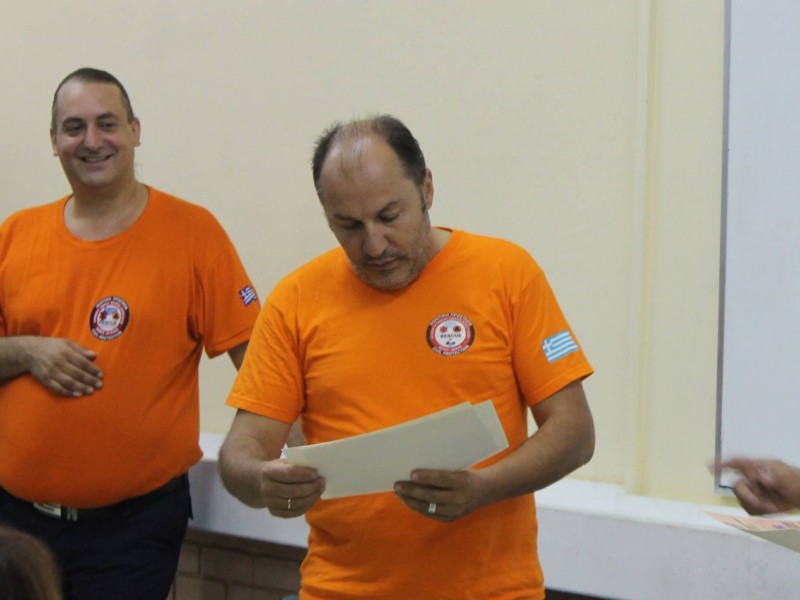 Αγιασμός 4ης εκπαιδευτικής σειράς Επιλέκτων Αιγάλεω