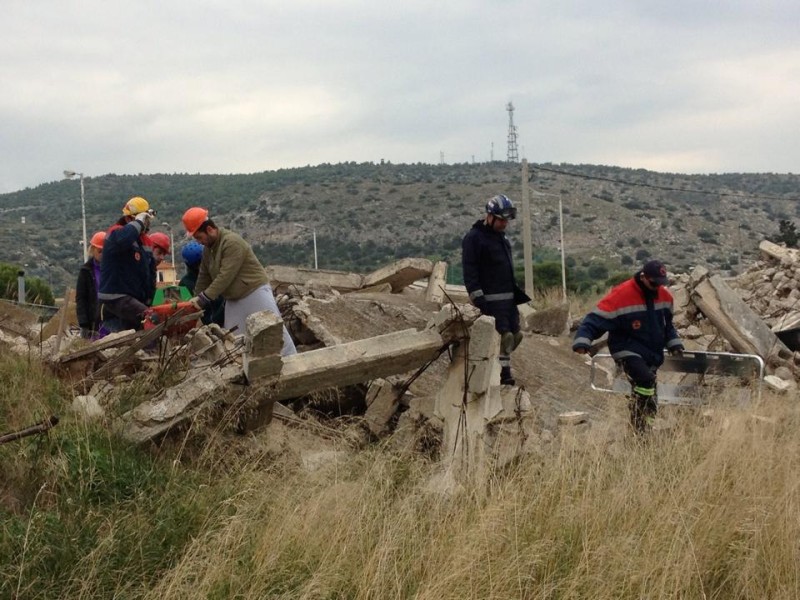 'Ασκηση σεισμού 2015