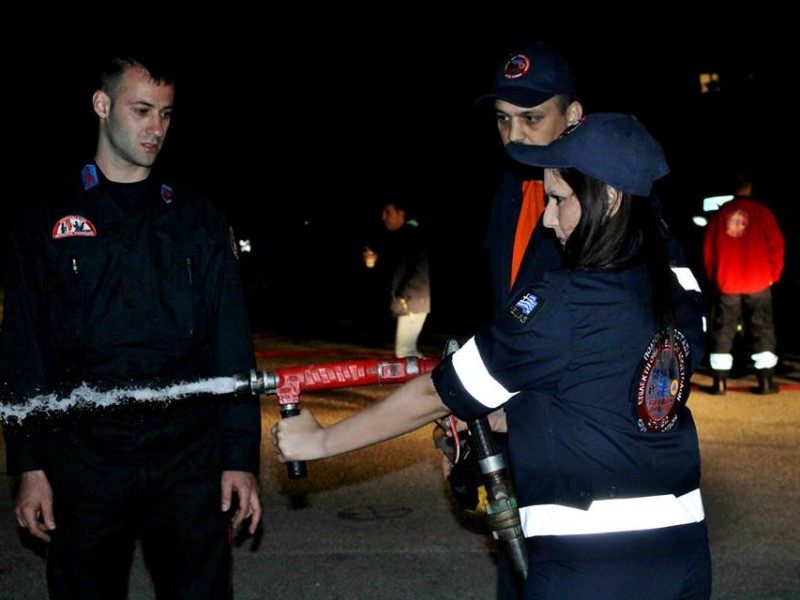 Εκπαίδευση με την Πυροσβεστική 
