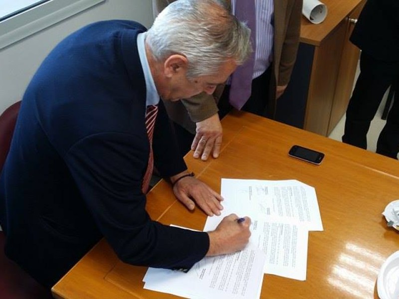 Μνημόνιο συνεργασίας μεταξύ Περιφέρειας Κεντρικής Μακεδονίας - Περιφέρειας Σόφιας-ΕΠΟΜΕΑ Ελλάδος