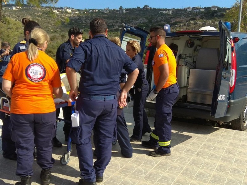 ΑΣΚΗΣΗ ΜΕΙΖΟΝΟΣ ΑΤΥΧΗΜΑΤΟΣ ΣΤΟ ΝΑΥΣΤΑΘΜΟ ΚΡΗΤΗΣ