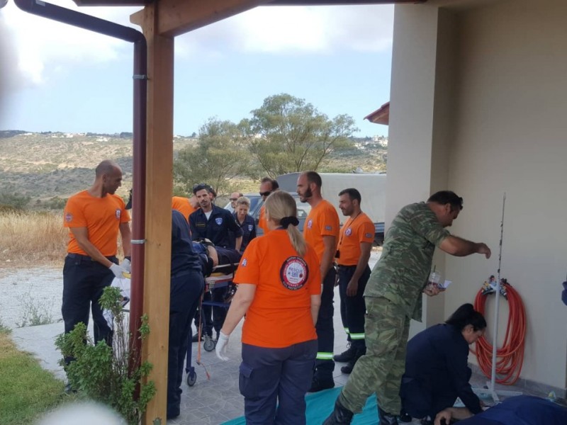 ΑΣΚΗΣΗ ΜΕΙΖΟΝΟΣ ΑΤΥΧΗΜΑΤΟΣ ΣΤΟ ΝΑΥΣΤΑΘΜΟ ΚΡΗΤΗΣ