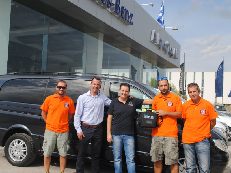 Δωρεά  AED από την εταιρεία  MERCEDES ISMAILOS A.E.
