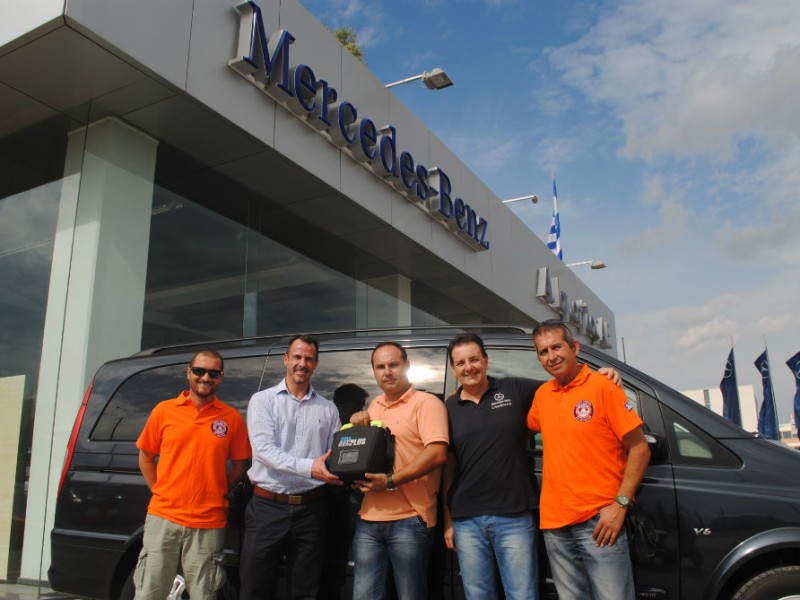 Δωρεά  AED από την εταιρεία  MERCEDES ISMAILOS A.E.