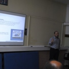 An educational lecture with Mr. Kranis Charalampos, Professor of National and Capodistrian University of Athens  An educational lecture with Mr. Kranis Charalampos, Professor of National and Capodistrian University of Athens