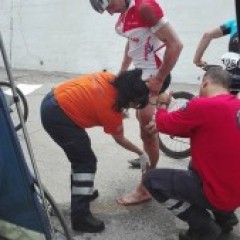 First Aid Provision - "5th Kissavos Road Tour 2017" cycling race First Aid Provision - "5th Kissavos Road Tour 2017" cycling race